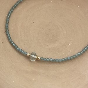 the mediterranean sage choker (with extension)