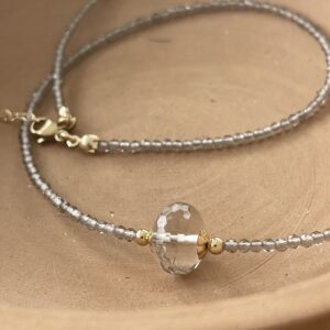 the smoky shore choker (with extension)