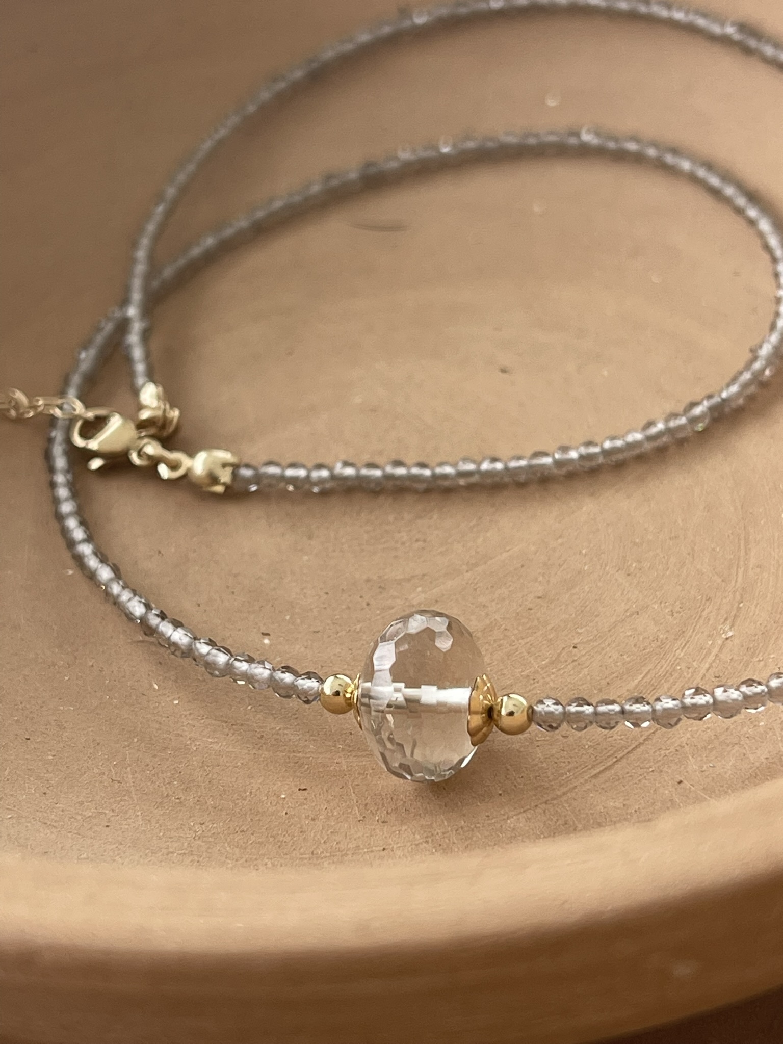 the smoky shore choker (with extension)